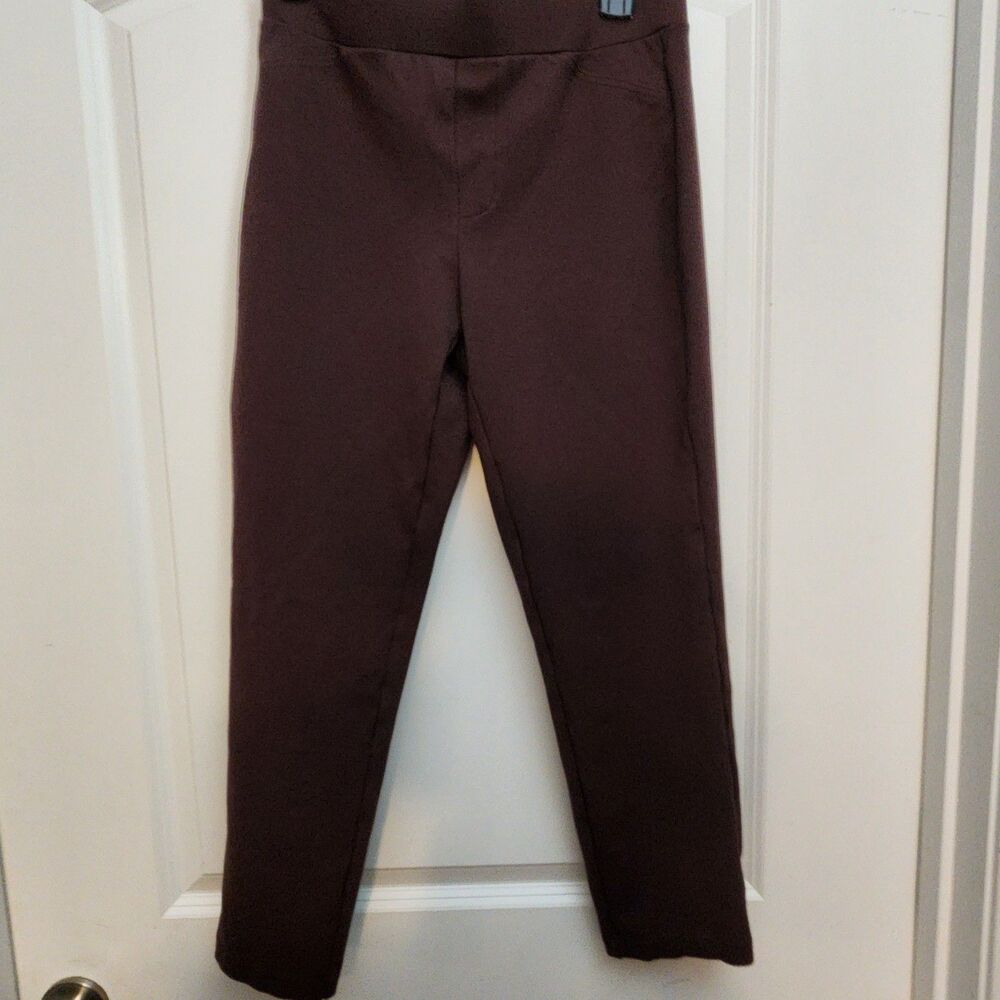 Michael Kors Brown Dress Pants skinny ankle mid rise size medium